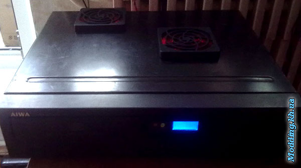 Modded AIWA DX-M75Z Front Modded AIWA DX-M75Z Front